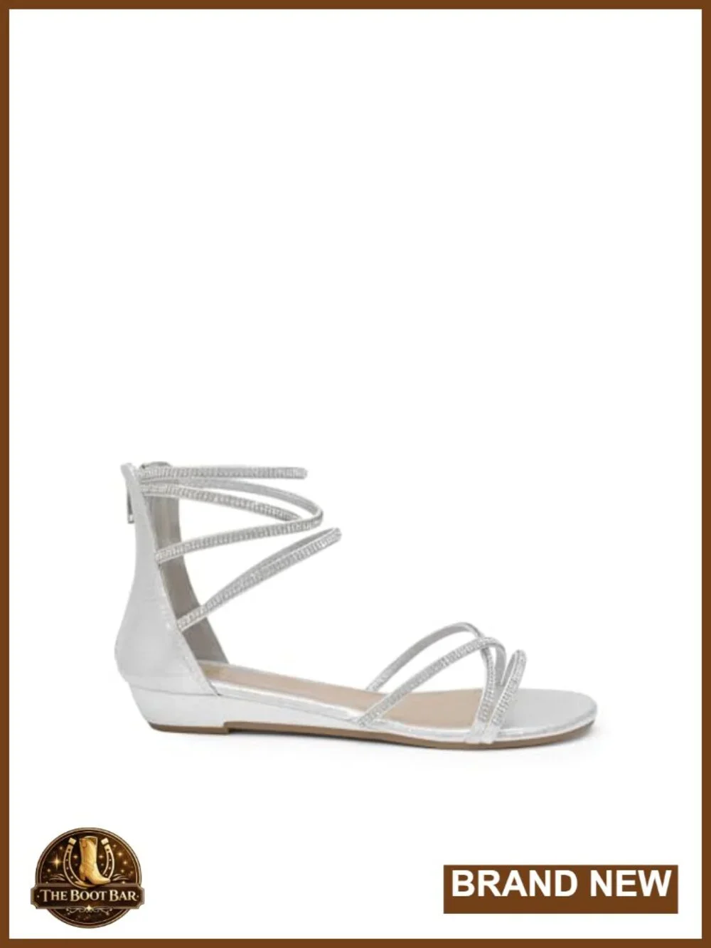 N/A strappy flat